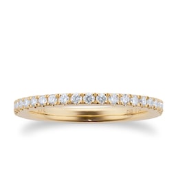 06506191 - 9ct Yellow Gold 0.25cttw Diamond Stacker Ring
