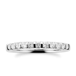 06506447 - 18ct White Gold 0.30cttw Diamond Stacker Ring