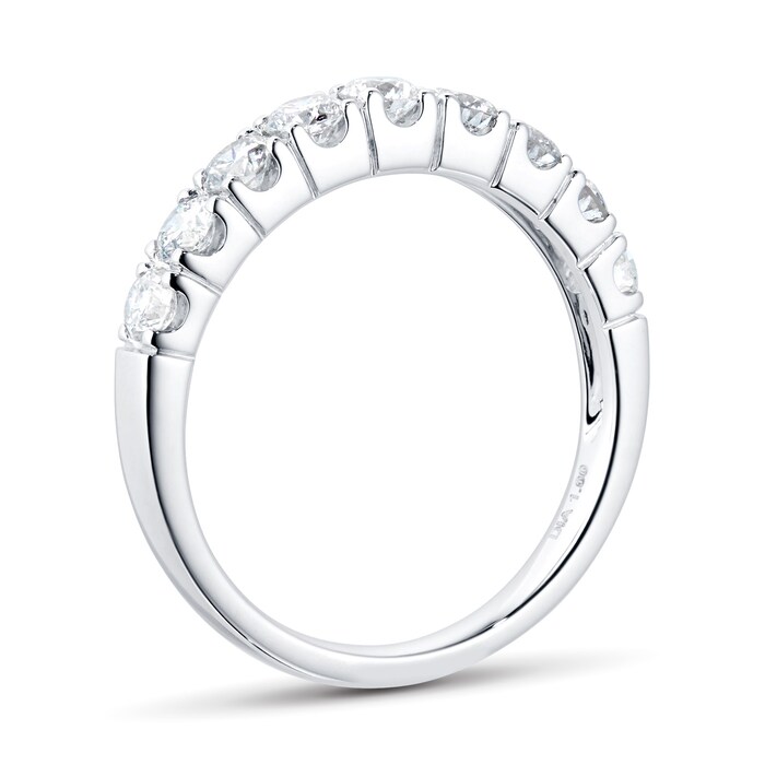 Mappin&Webb Platinum 1.00cttw Diamond Claw Set Eternity Ring