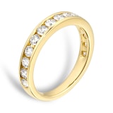 Mappin & Webb 18ct Yellow Gold 1.00ct Channel Set Eternity Ring