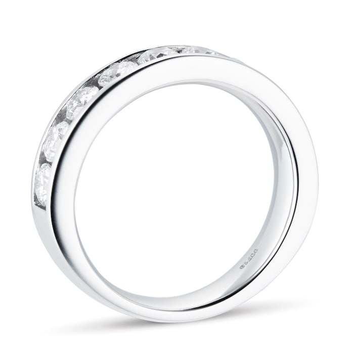 Goldsmiths Platinum 1.50ct Brilliant Cut Goldsmiths Brightest Diamond Eternity Ring