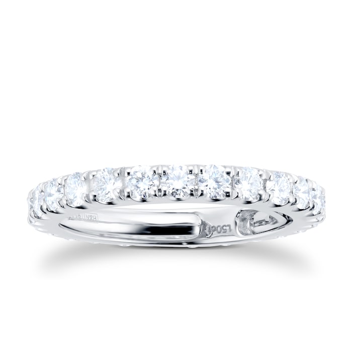 Mappin & Webb Platinum 1.50cttw Diamond Full Adjustable Eternity Ring