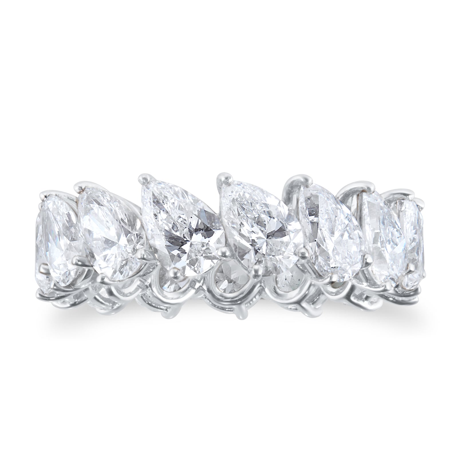 Mappin & Webb Platinum 6.06cttw Pear Cut Full Eternity Ring Mappin & Webb Platinum 6.06cttw Pear Cut Full Eternity Ring