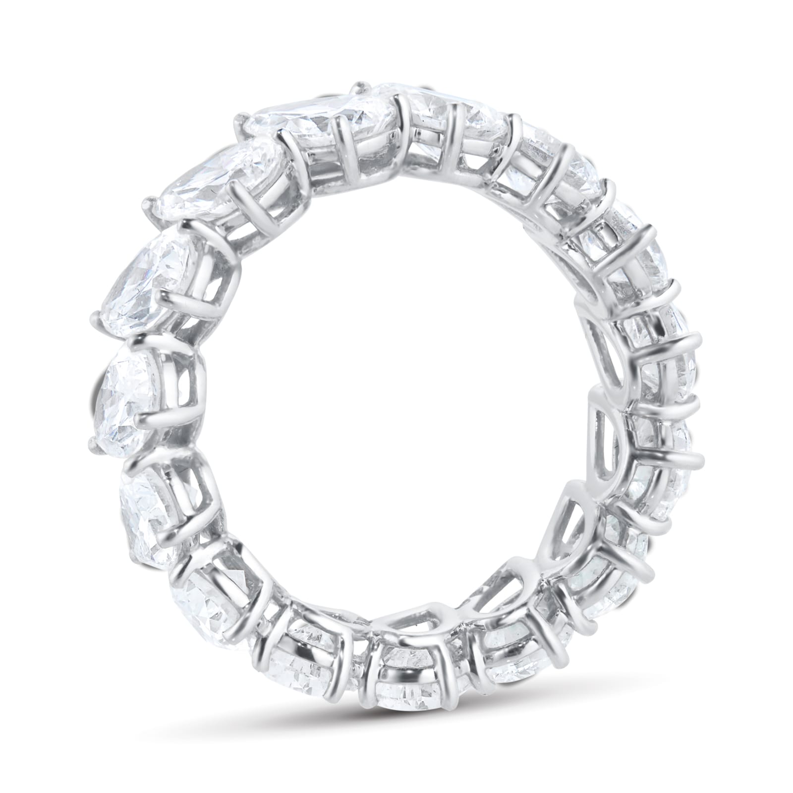 Mappin & Webb Platinum 6.06cttw Pear Cut Full Eternity Ring Mappin & Webb Platinum 6.06cttw Pear Cut Full Eternity Ring