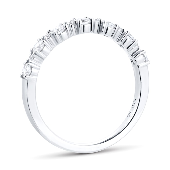 Goldsmiths 18ct White Gold Diamond Eternity Ring