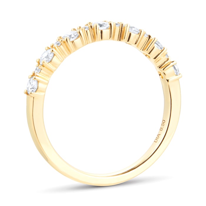 Goldsmiths 18ct Yellow Gold Diamond Eternity Ring