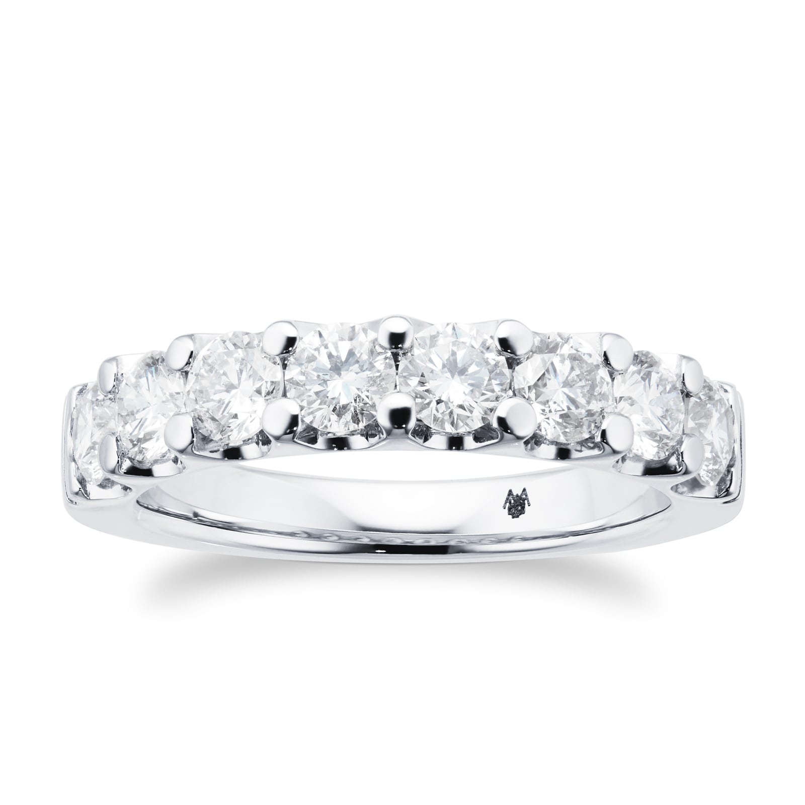 Mappin & Webb Platinum 1.48cttw Brilliant Cut Claw Set Eternity Ring Mappin & Webb Platinum 1.48cttw Brilliant Cut Claw Set Eternity Ring