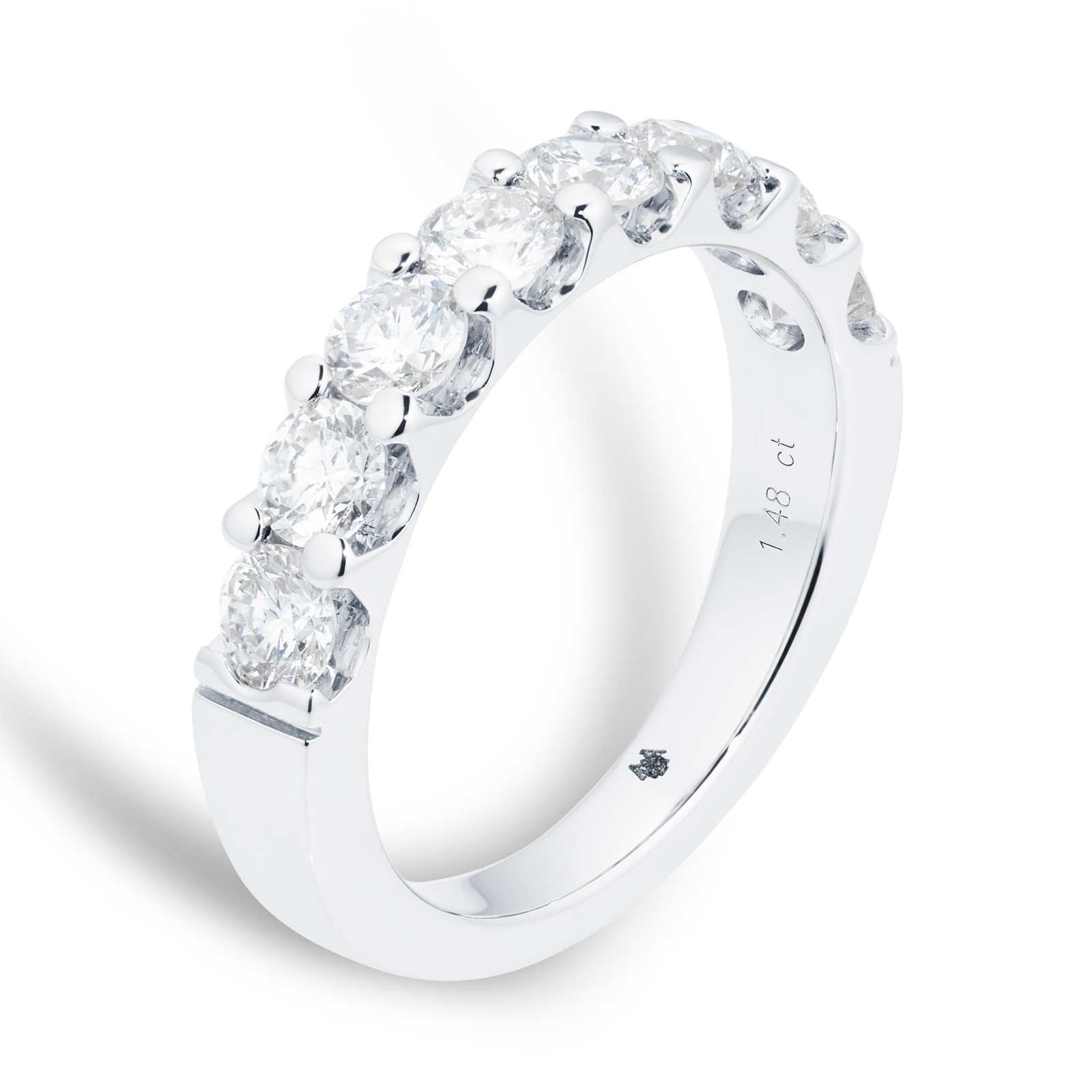 Mappin & Webb Platinum 1.48cttw Brilliant Cut Claw Set Eternity Ring Mappin & Webb Platinum 1.48cttw Brilliant Cut Claw Set Eternity Ring