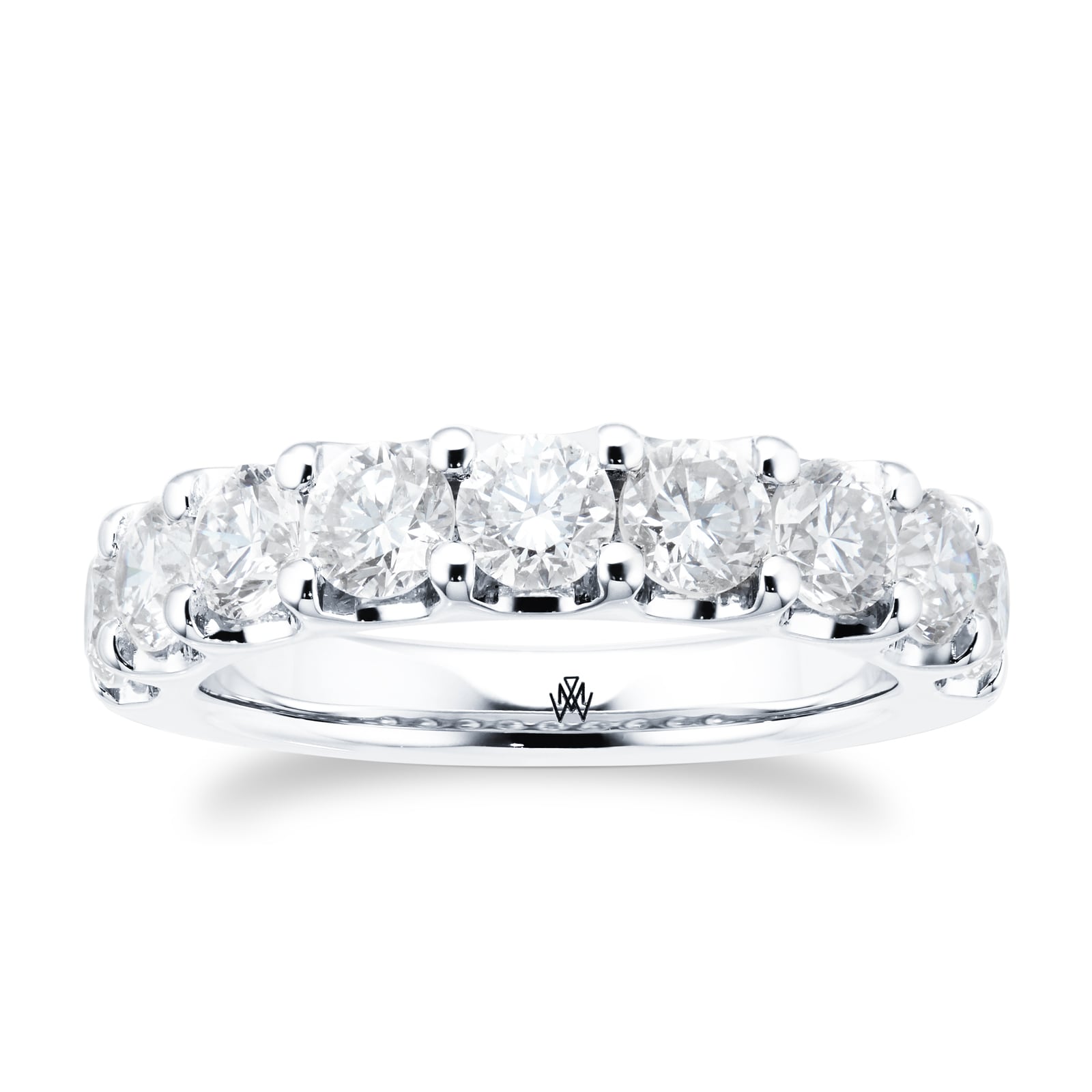 Mappin & Webb Platinum 2.12cttw Brilliant Cut Claw Set Eternity Ring Mappin & Webb Platinum 2.12cttw Brilliant Cut Claw Set Eternity Ring