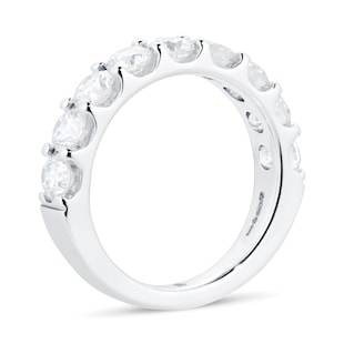 Mappin & Webb Platinum 2.12cttw Brilliant Cut Claw Set Eternity Ring