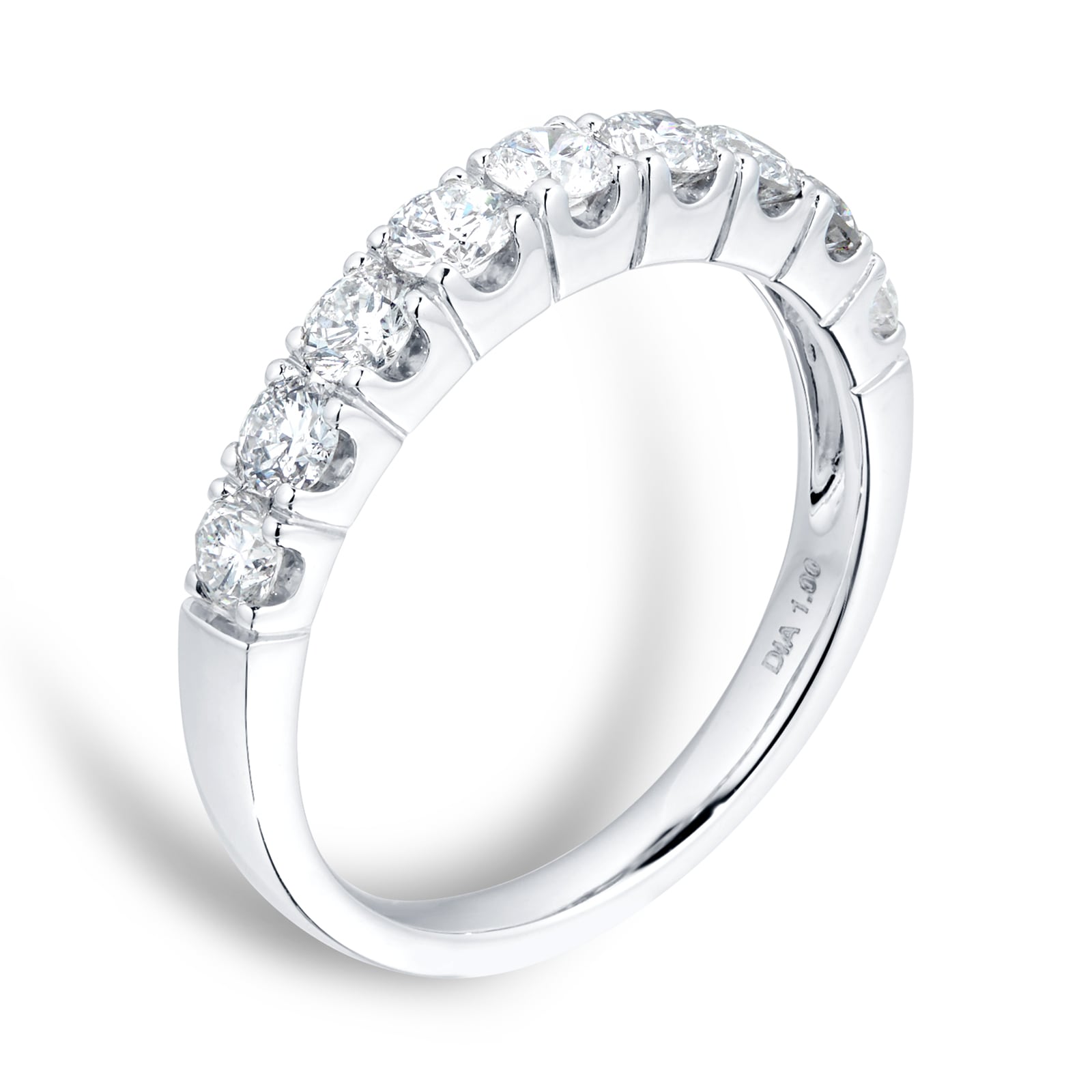 Mappin & Webb 18ct White Gold 1.00cttw Diamond Claw Set Eternity Ring Mappin & Webb 18ct White Gold 1.00cttw Diamond Claw Set Eternity Ring