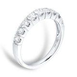 Mappin & Webb 18ct White Gold 1.00cttw Diamond Claw Set Eternity Ring