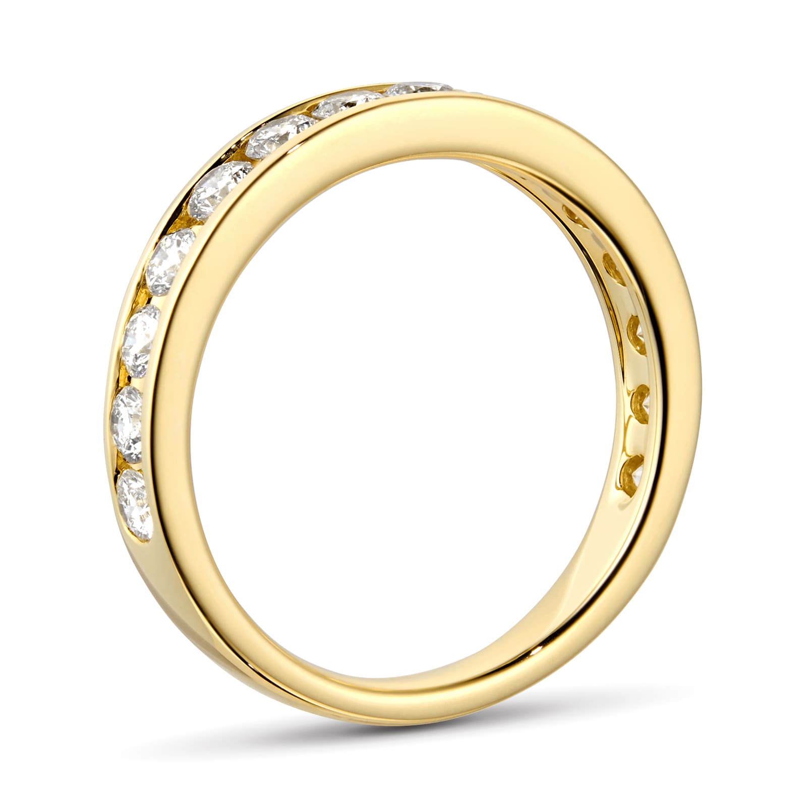 Mappin & Webb 18ct Yellow Gold 1.00cttw Diamond Channel Set Eternity Ring Mappin & Webb 18ct Yellow Gold 1.00cttw Diamond Channel Set Eternity Ring