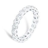 Mappin & Webb Platinum 2.90cttw Brilliant Cut Diamond Full Eternity Ring - Ring Size O