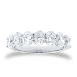 06506793 - Platinum Severn Stone 2.24cttw Oval Cut Diamond Ring