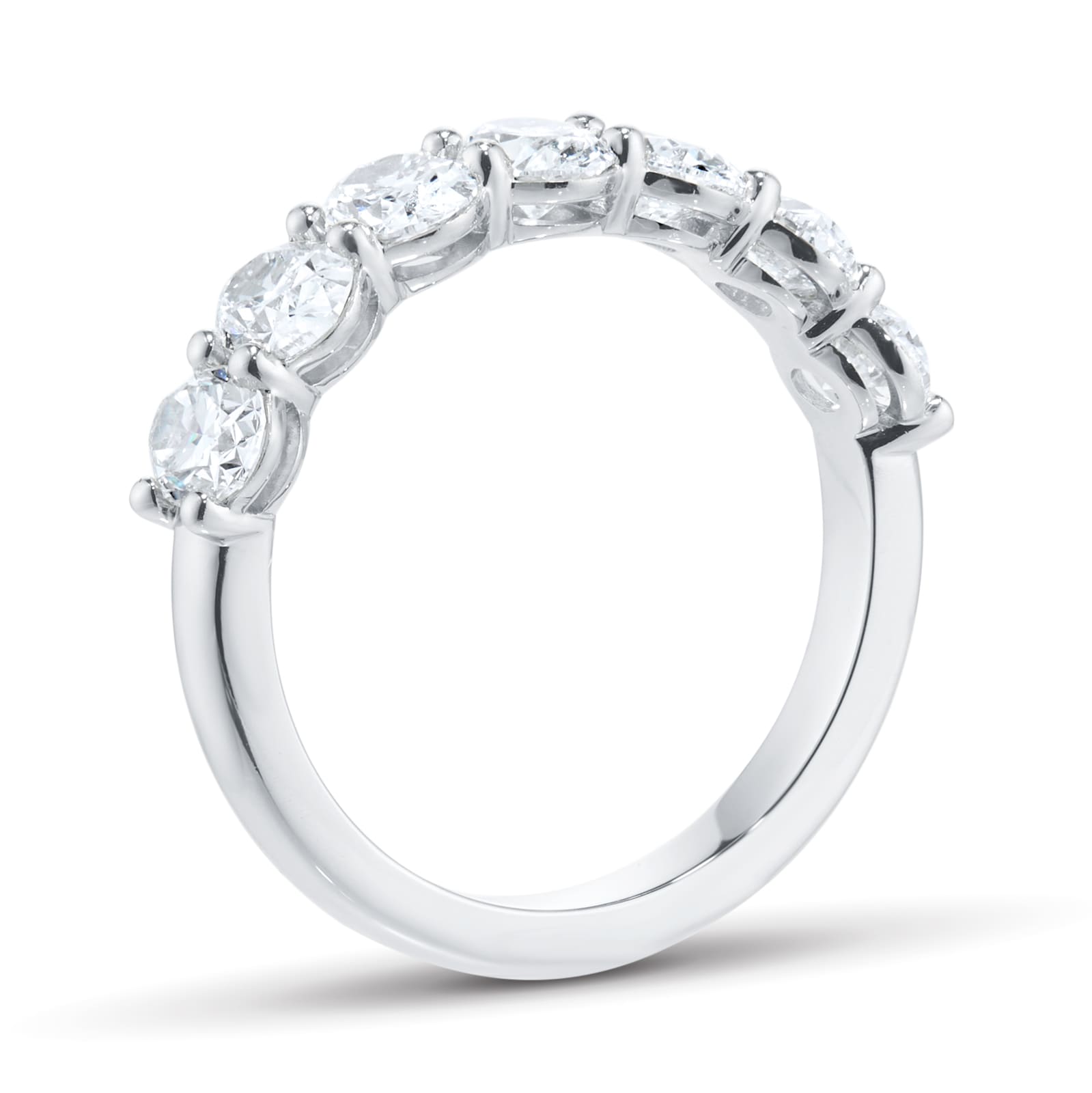 Mappin & Webb Platinum Severn Stone 2.24cttw Oval Cut Diamond Ring