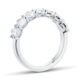 Mappin & Webb Platinum Severn Stone 2.24cttw Oval Cut Diamond Ring - Ring Size M.5