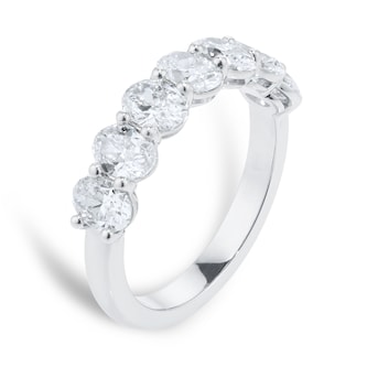 Mappin & Webb Platinum Severn Stone 2.24cttw Oval Cut Diamond Ring