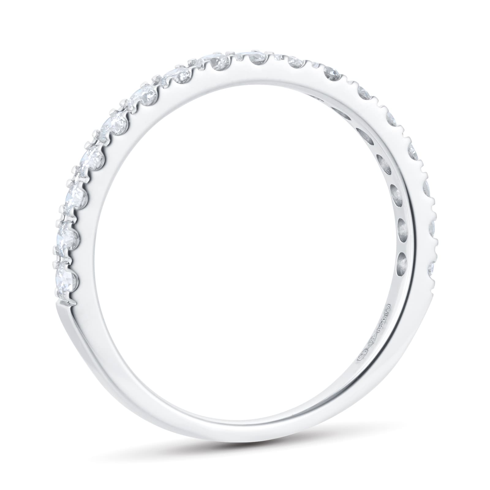 Goldsmiths Platinum 0.50cttw Claw Eternity Ring Goldsmiths Platinum 0.50cttw Claw Eternity Ring