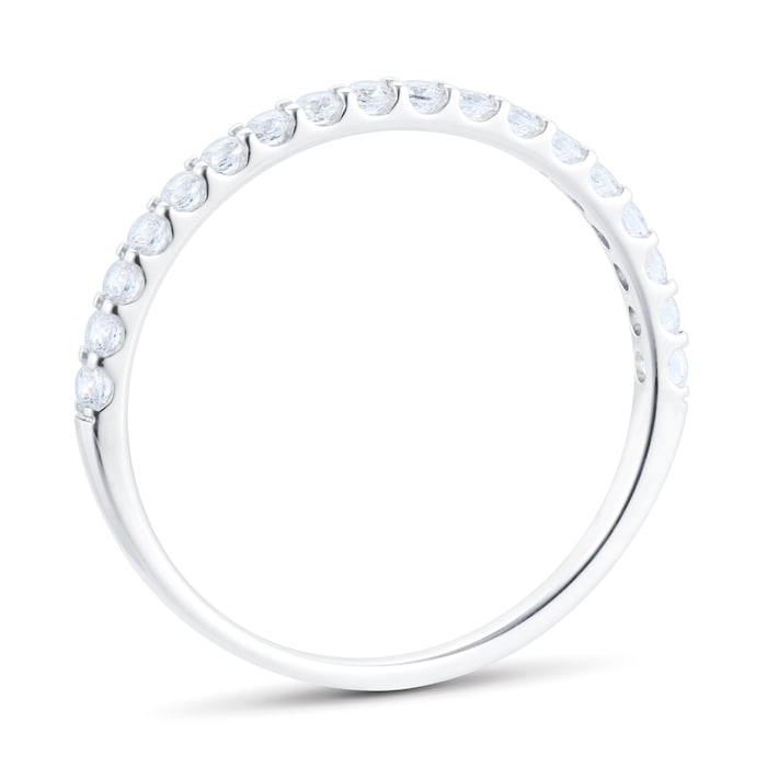 Goldsmiths 9ct White Gold 0.25cttw Stacker Eternity Ring