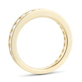 Goldsmiths 18ct Yellow Gold 1.00cttw Channel Eternity Ring