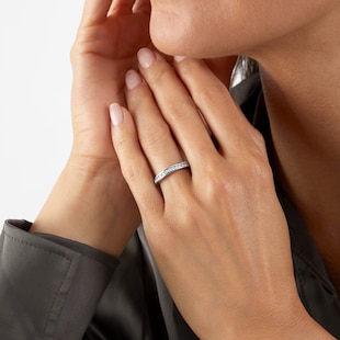 Best Luxury 
Platinum 0.50ct Diamond Channel Eternity Ring