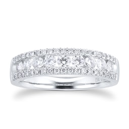 06506906 - 18ct White Gold 0.75ct Dress Eternity Ring