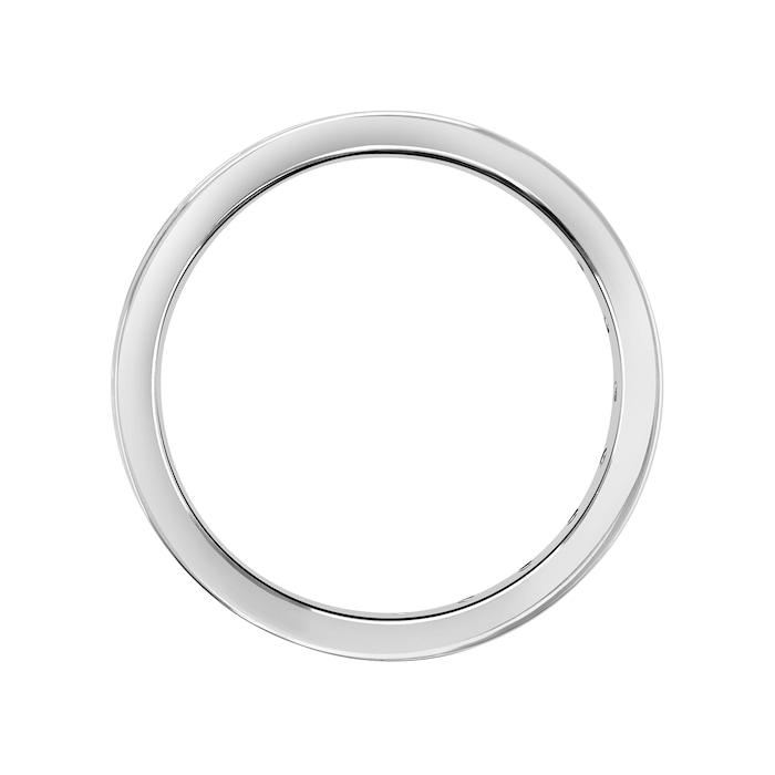 Mappin & Webb Platinum 0.50cttw Dot Dash Diamond Channel Set Full Eternity Ring