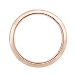 Mappin & Webb 18ct Rose Gold 1.00cttw Princess Cut Diamond Channel Set Full Eternity Ring - Ring Size W