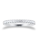 Goldsmiths 9ct White Gold 0.25ct Diamond Stacker Eternity Ring