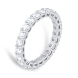 Goldsmiths Platinum 2.00cttw Round Brilliant Cut Diamond Full Eternity Ring
