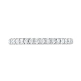 Goldsmiths 18ct White Gold 0.50cttw Brilliant Cut Claw Set Diamond Full Eternity Ring