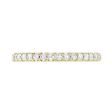 Goldsmiths 18ct Yellow Gold 0.50cttw Brilliant Cut Claw Set Diamond Full Eternity Ring