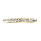 Goldsmiths 18ct Yellow Gold 0.75cttw Brilliant Cut Claw Set Diamond Full Eternity Ring