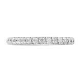 Goldsmiths 9ct White Gold 0.75cttw Brilliant Cut Claw Set Diamond Full Eternity Ring