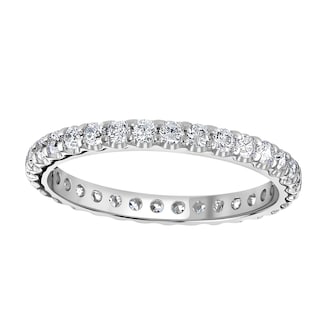 Goldsmiths Platinum 0.75cttw Brilliant Cut Claw Set Diamond Full Eternity Ring Goldsmiths Platinum 0.75cttw Brilliant Cut Claw Set Diamond Full Eternity Ring
