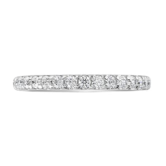 Goldsmiths Platinum 0.75cttw Brilliant Cut Claw Set Diamond Full Eternity Ring Goldsmiths Platinum 0.75cttw Brilliant Cut Claw Set Diamond Full Eternity Ring