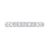 Goldsmiths Platinum 1.00cttw Brilliant Cut Claw Set Diamond Full Eternity Ring