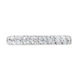 Goldsmiths 9ct White Gold 1.50cttw Brilliant Cut Claw Set Diamond Full Eternity Ring