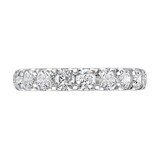 Goldsmiths 9ct White Gold 2.80cttw Brilliant Cut Claw Set Diamond Full Eternity Ring