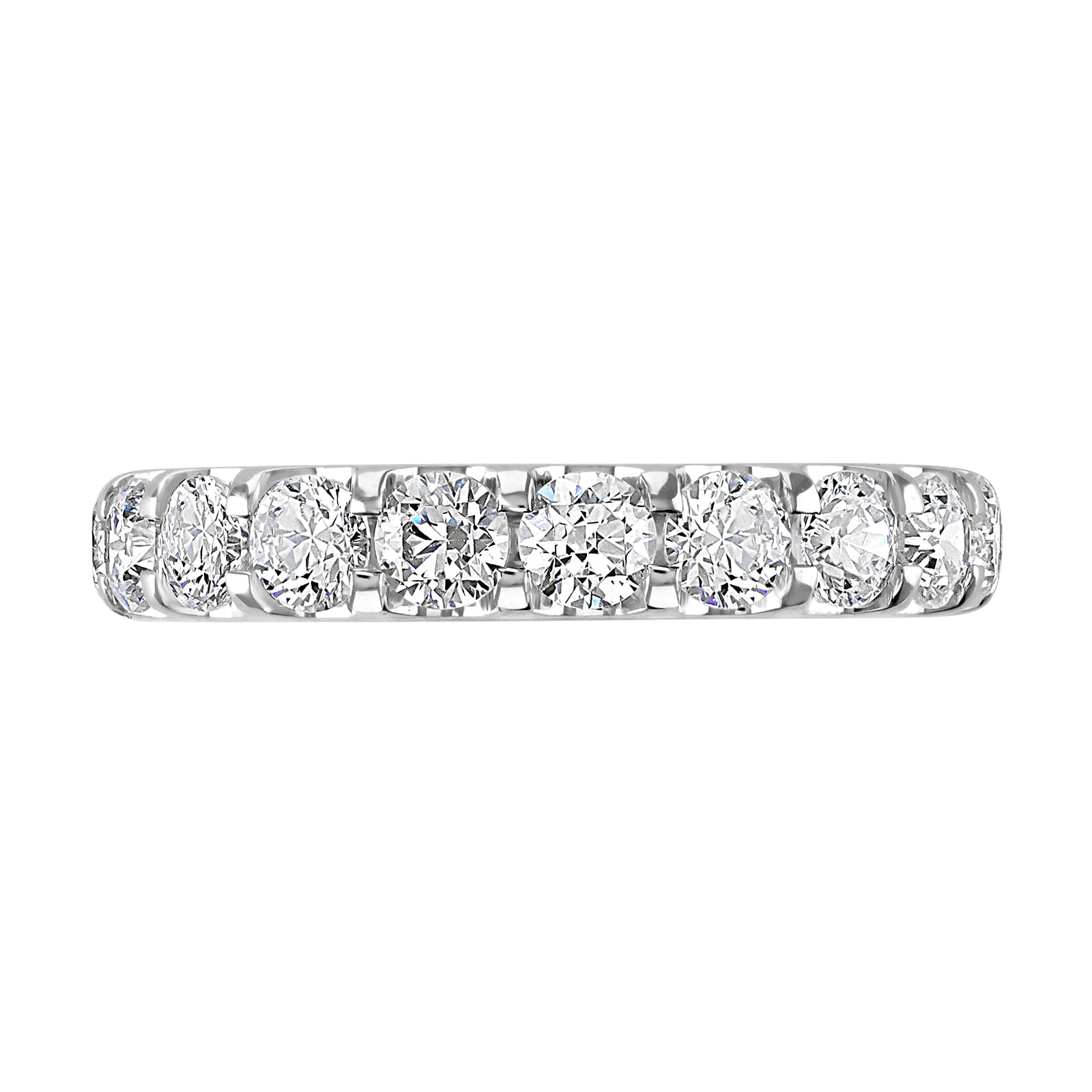 Goldsmiths Platinum 2.80cttw Brilliant Cut Claw Set Diamond Full Eternity Ring