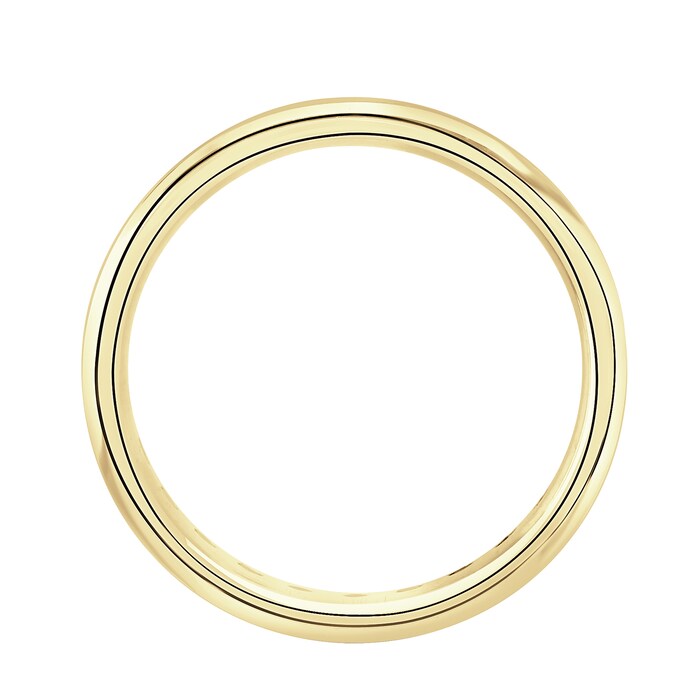 Goldsmiths 9ct Yellow Gold 1.00cttw Brilliant Cut Channel Set Diamond Full Eternity Ring