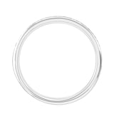 Goldsmiths Platinum 0.30 Carat Round Brilliant Cut Channel Set Half Eternity Ring