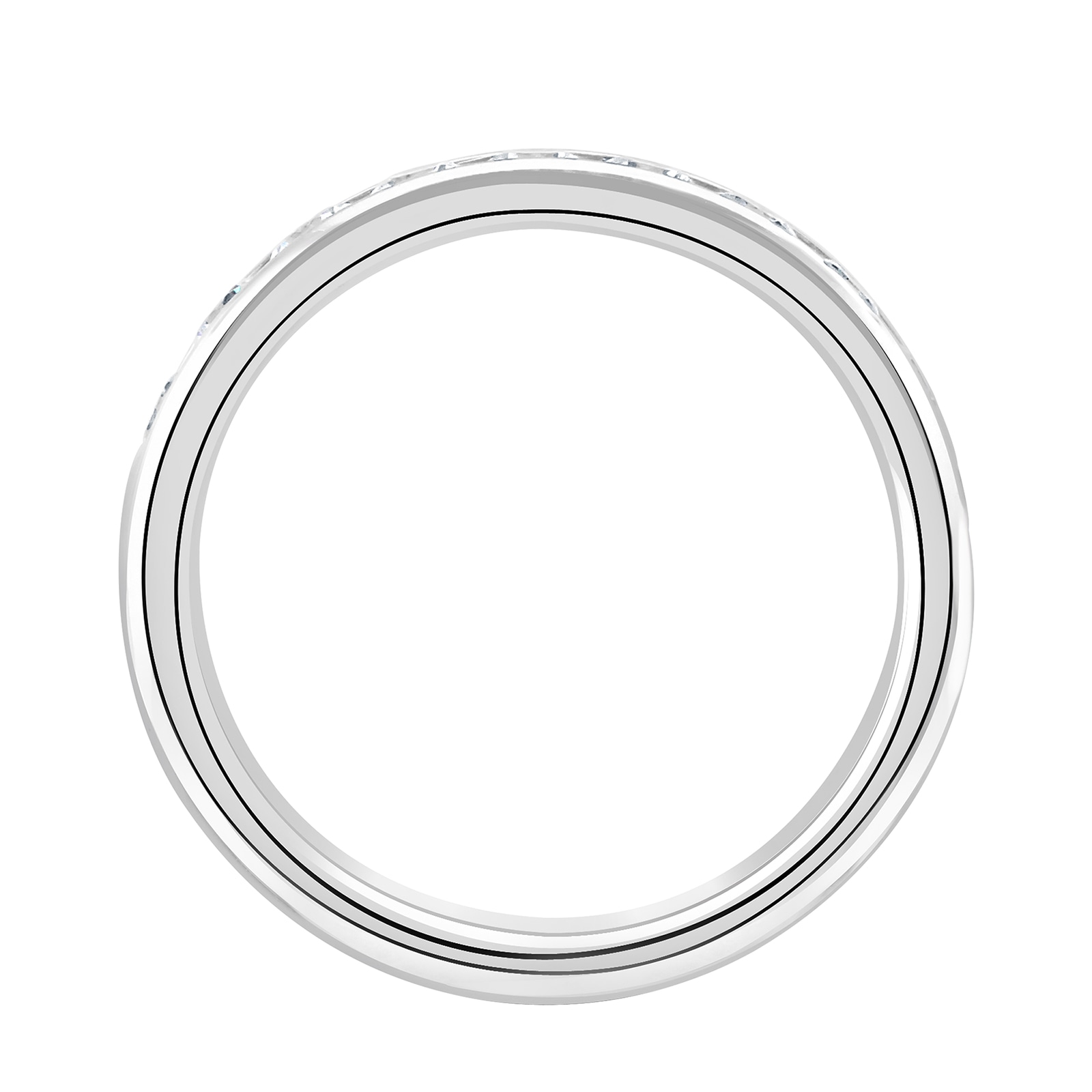 Goldsmiths Platinum 0.75cttw Brilliant Cut Channel Set Diamond Half Eternity Ring Goldsmiths Platinum 0.75cttw Brilliant Cut Channel Set Diamond Half Eternity Ring