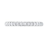 Goldsmiths Platinum 0.30 Carat Round Brilliant Cut Claw Set Half Eternity Ring