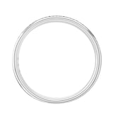 Goldsmiths Platinum 0.20 Carat Round Brilliant Cut Channel Set Half Eternity Ring