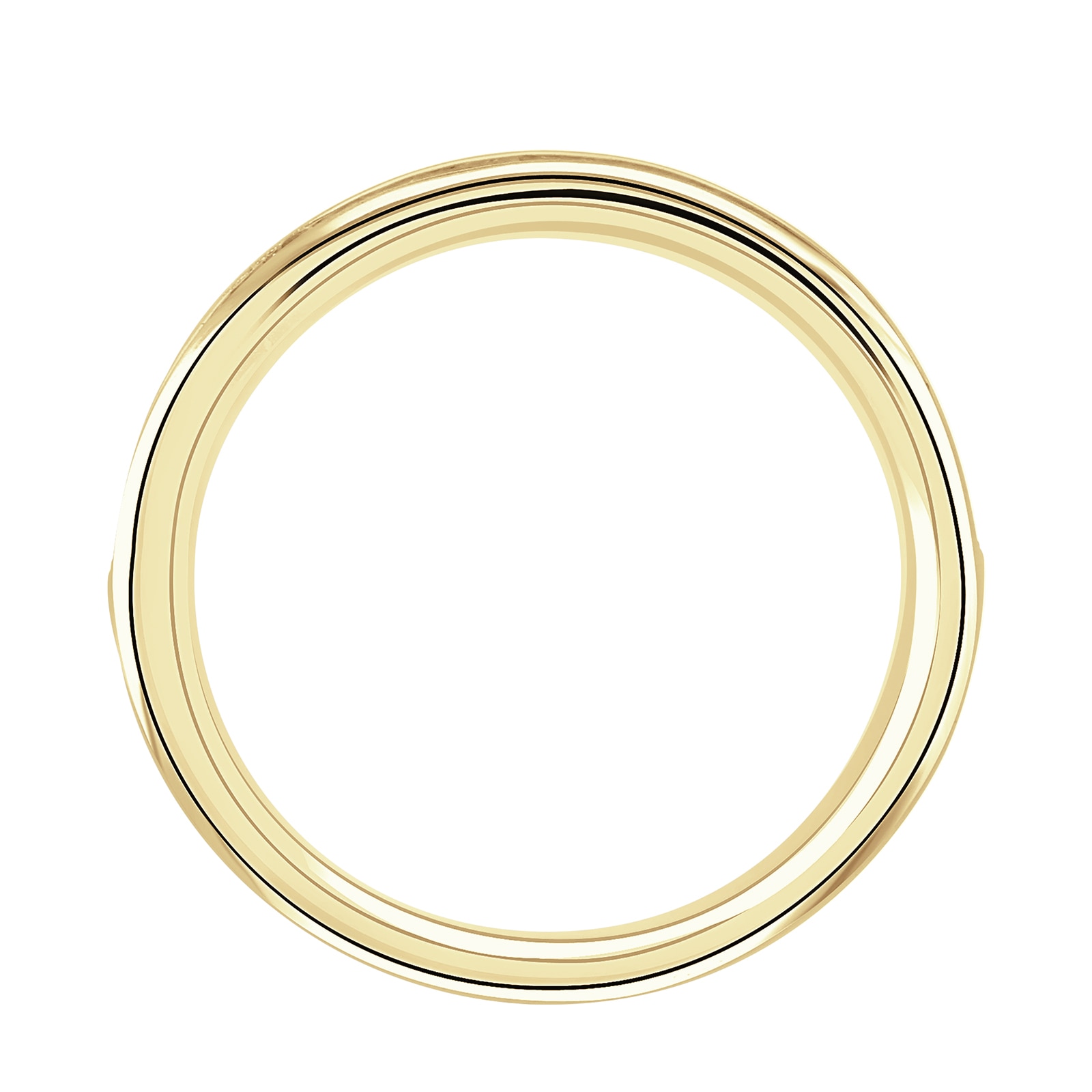 Goldsmiths 18ct Yellow Gold 0.54cttw Baguette Cut Channel Set Diamond Half Eternity Ring Goldsmiths 18ct Yellow Gold 0.54cttw Baguette Cut Channel Set Diamond Half Eternity Ring
