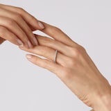 Goldsmiths Platinum 0.50cttw Diamond Full Eternity Ring