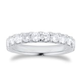 Mappin 
Webb Platinum 1.00cttw Diamond Claw Set Eternity Ring