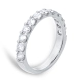 Mappin 
Webb Platinum 1.00cttw Diamond Claw Set Eternity Ring